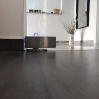 Glastüranlage mit Pendeltüren