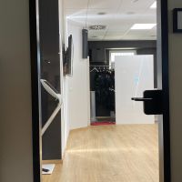 Glastüren mit Zarge